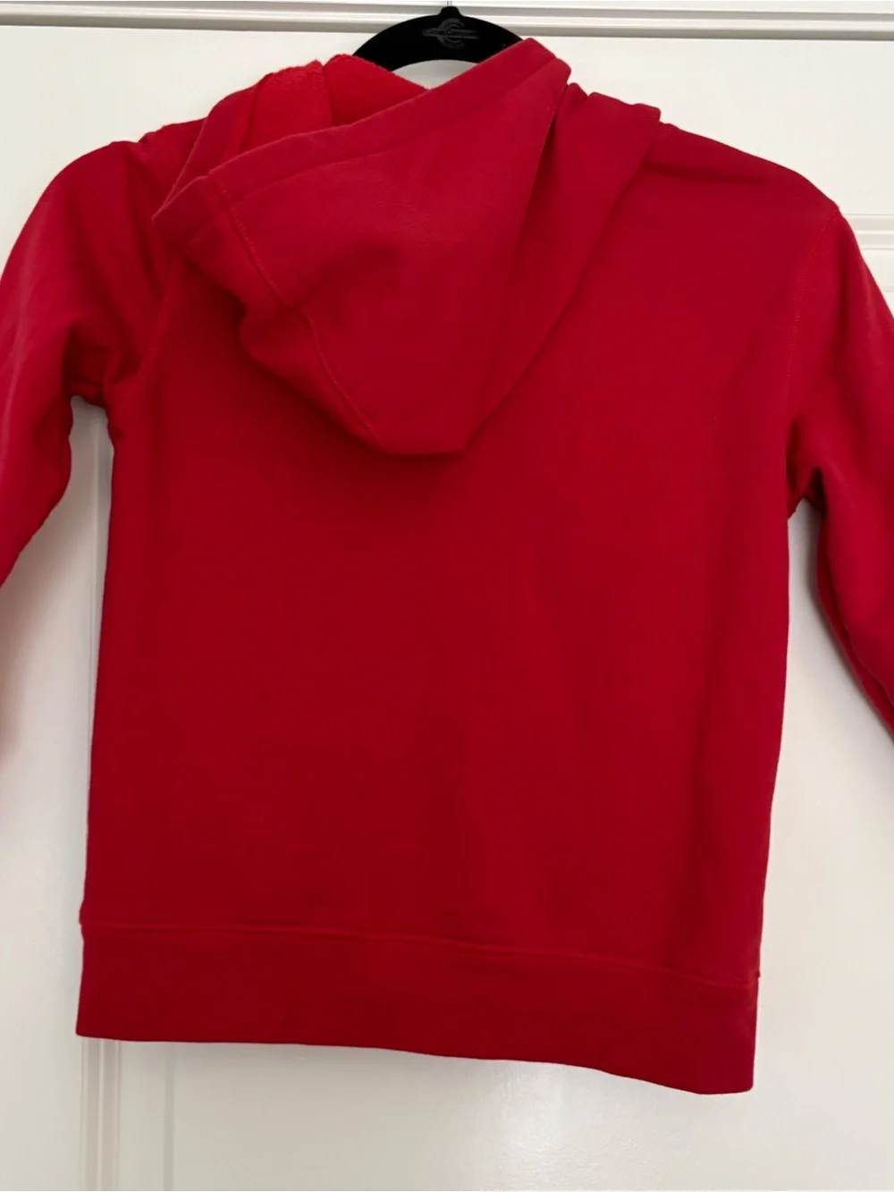 GAP + Disney Kids Red with GAP Logo & Mickey Graphic Hooded Sweatshirt